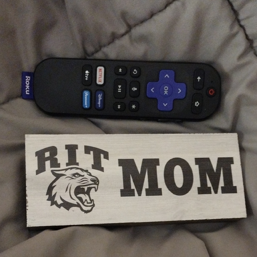 RIT Mom Wooden Sign